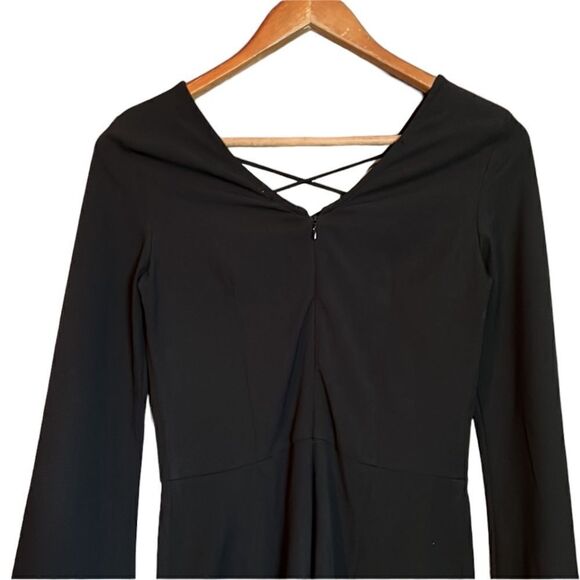 3 for $30! Garage black romper with flare sleeves - Picture 3 of 10